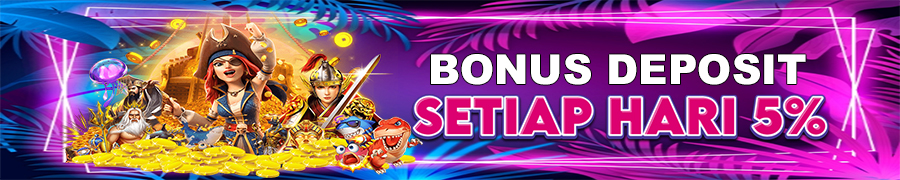 BONUS DEPOSIT HARIAN 5% TOTO138